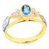 Anel de formatura em ouro 18k - Condessa